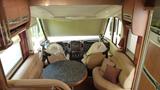 Carthago chic s-plus Mercedes gepflegt hydr. Hubst.  AHK - Carthago Chic s plus