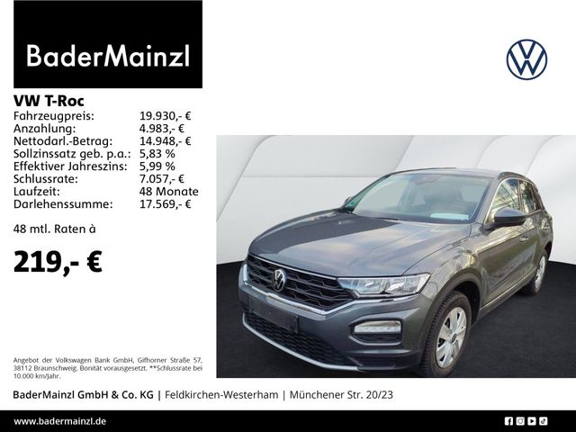 Volkswagen T-Roc 1.0 TSI Style Navi 2xPDC SHZ Alu AAC