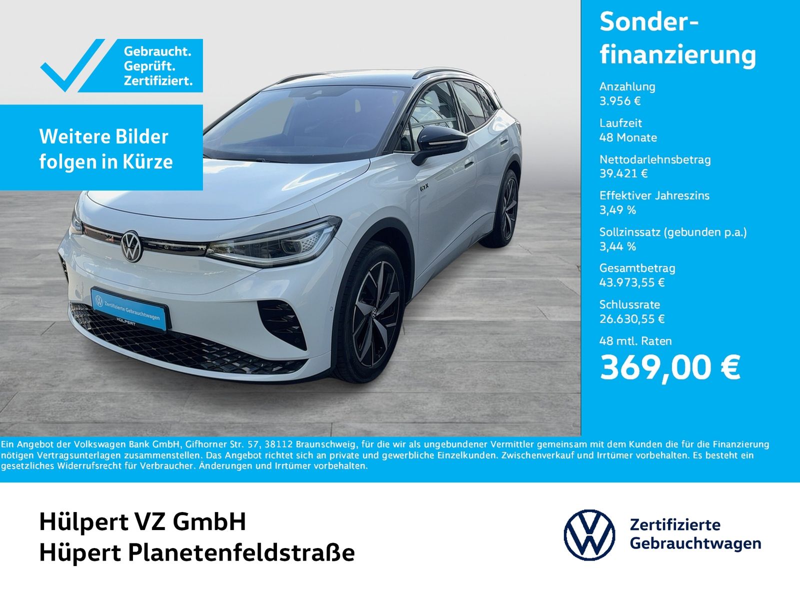 Volkswagen ID.4 GTX 4X4 WÄRMEPUMPE 360°CAM ACC LM20 NAVI foto 1
