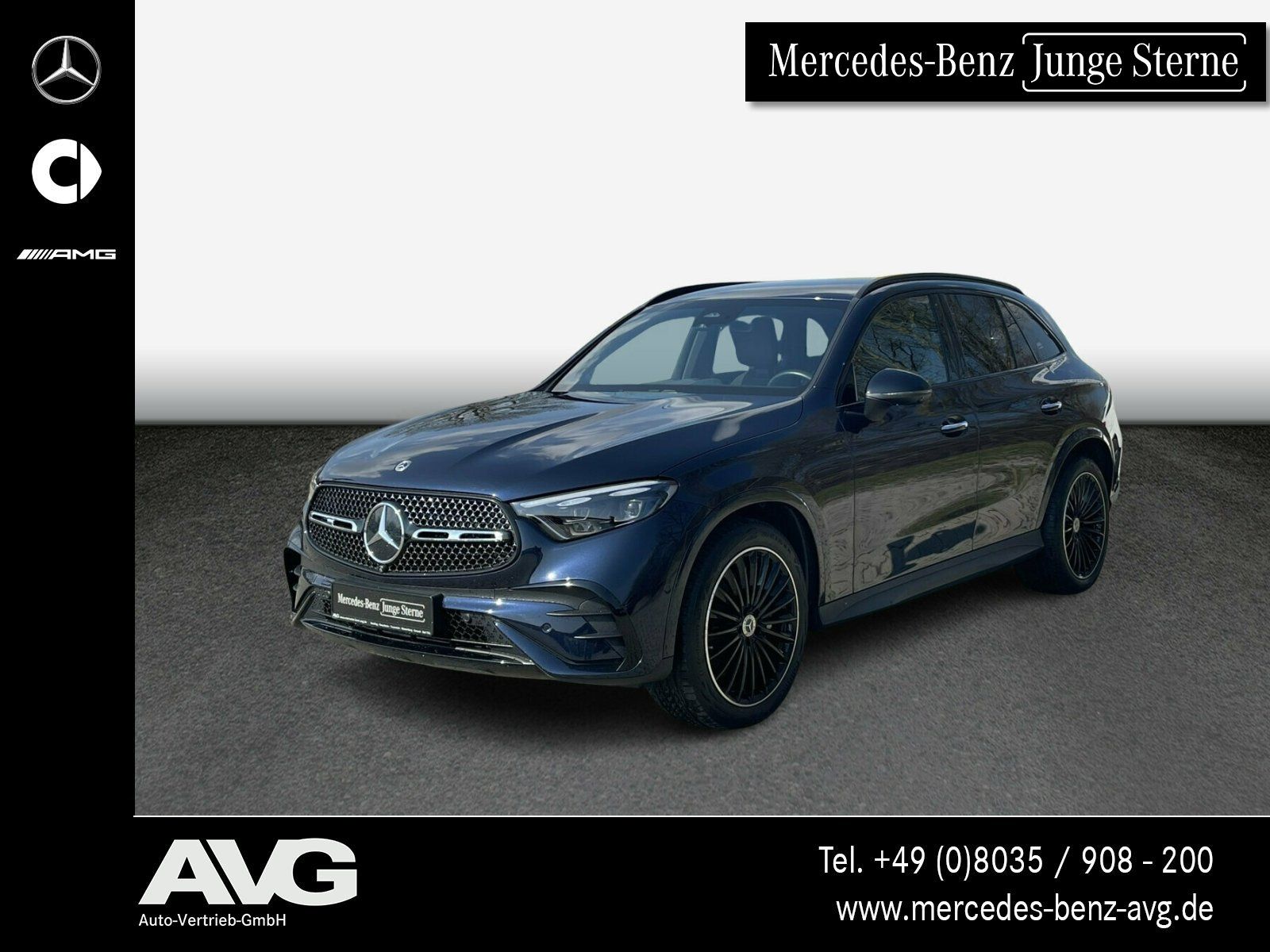 MERCEDES-BENZ GLC 220 d 4M AMG Night 360° Standhei Burmester
