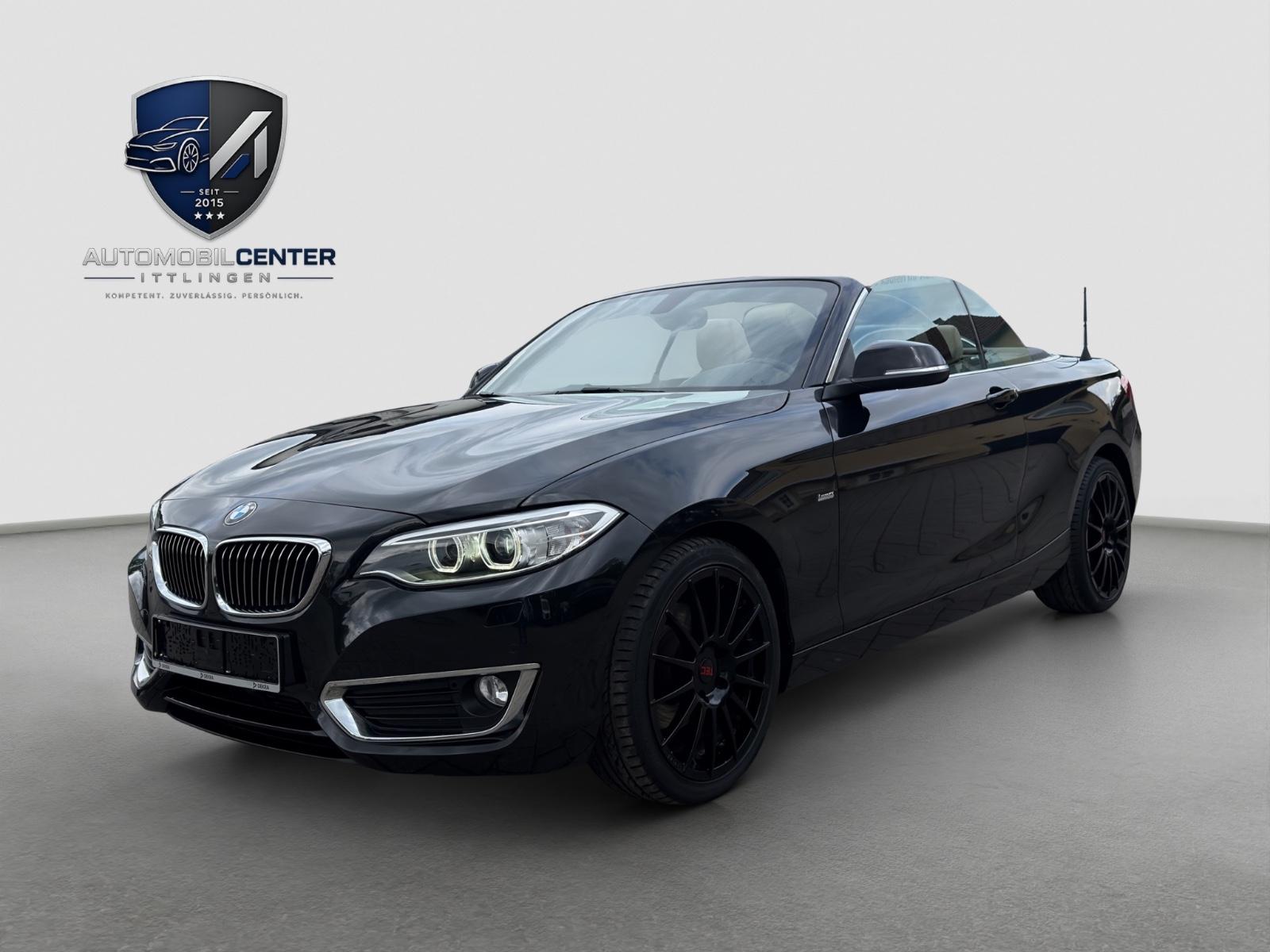 BMW 220i Cabrio"Aut"Leder"Led"Alu"Navi"PDC"61000KM