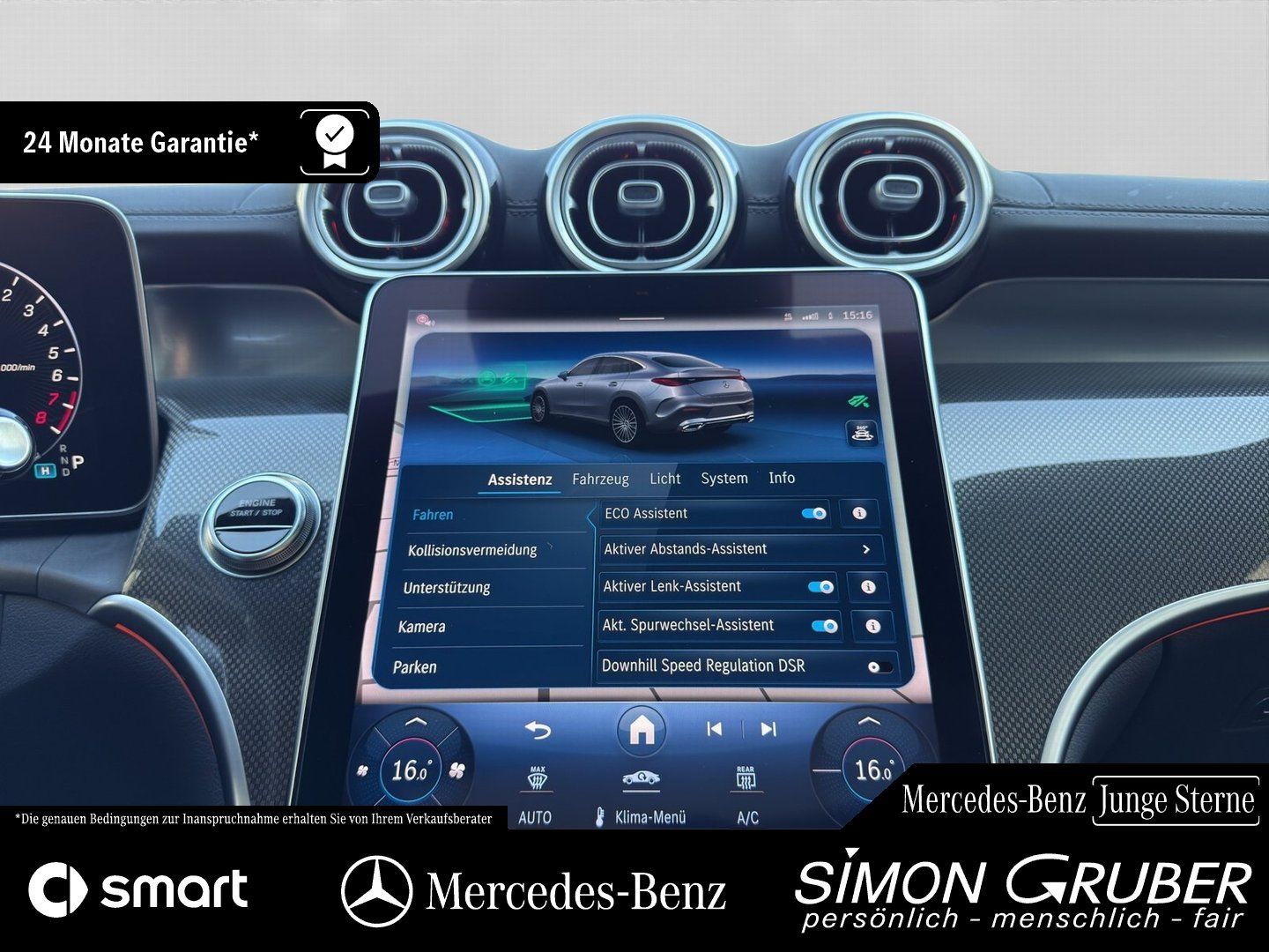 Fahrzeugabbildung Mercedes-Benz GLC 400 e 4M AMG Coupé Pano Leder Burm 360 DigiL