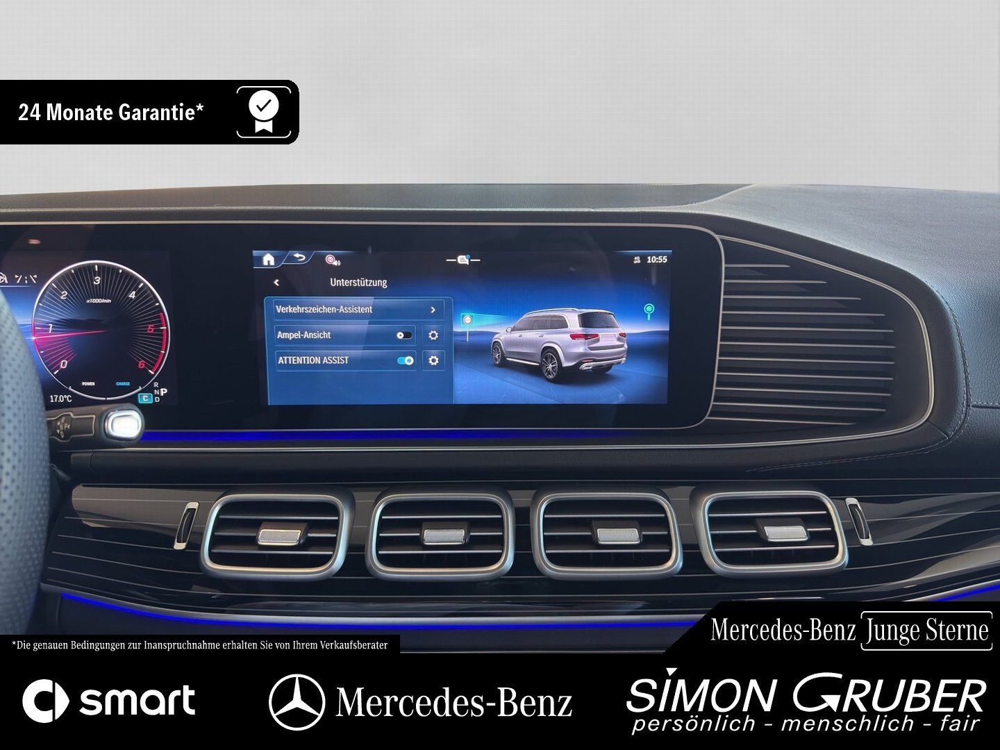 Fahrzeugabbildung Mercedes-Benz GLS 350 d 4M AMG Pano Standhzg. AHK Mod 2025