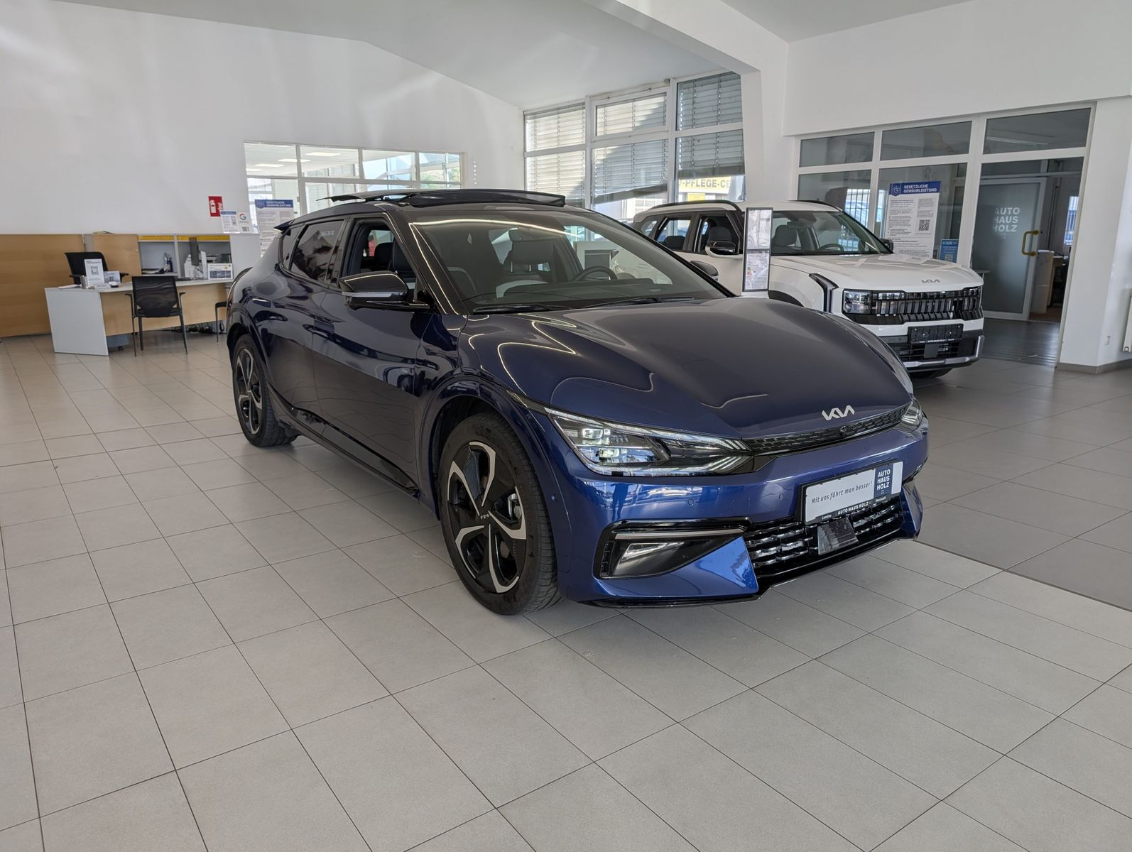 KIA EV6  AWD 77.4 kWh GT-line Glasdach AHK Design – Bild 5