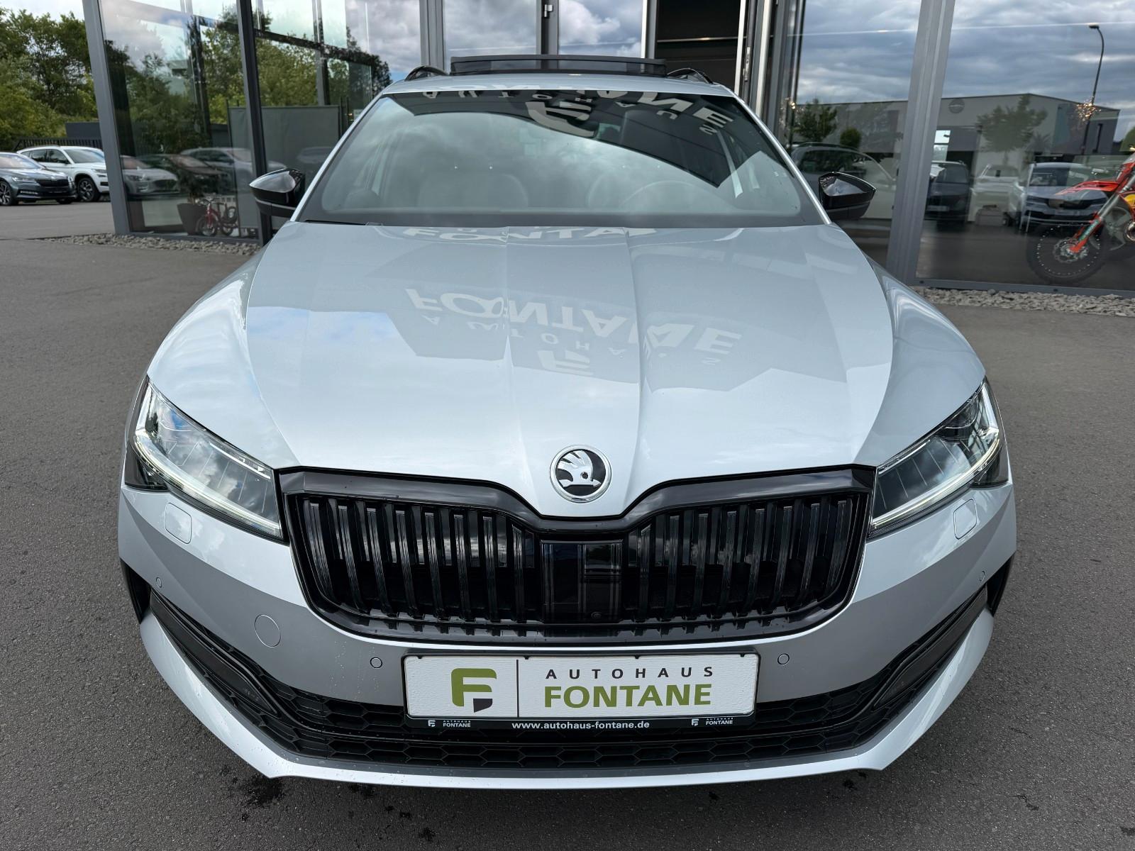 Skoda Superb Kombi 2,0TDi Sportline 4x4 AHK Pano Canto