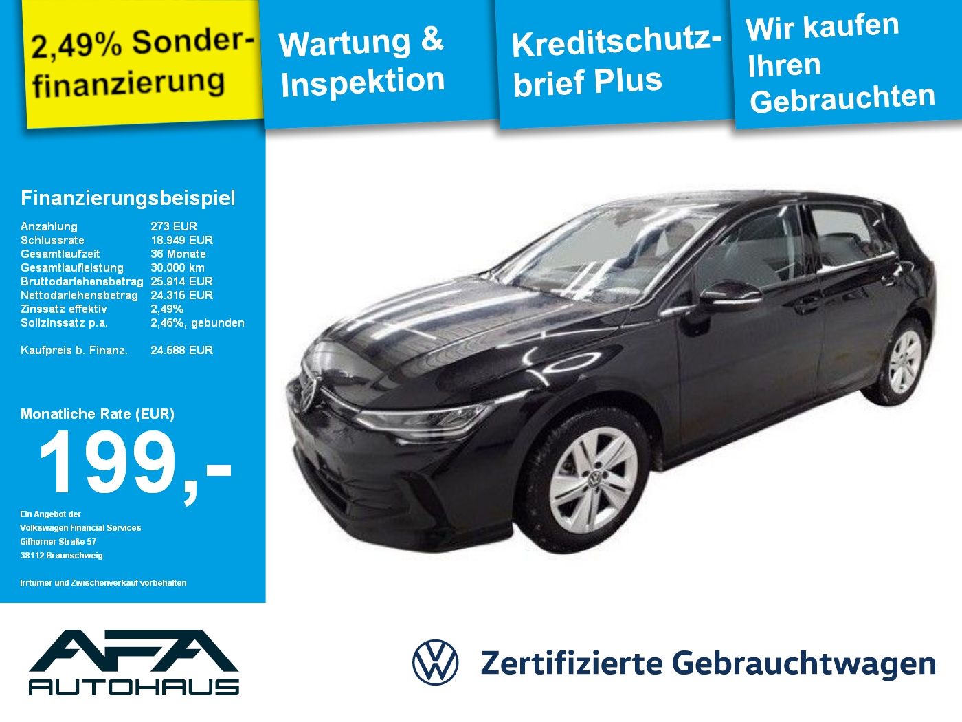 Volkswagen Golf VIII 1.5 TSI Life LED*ACC*SHZ*App-Connect