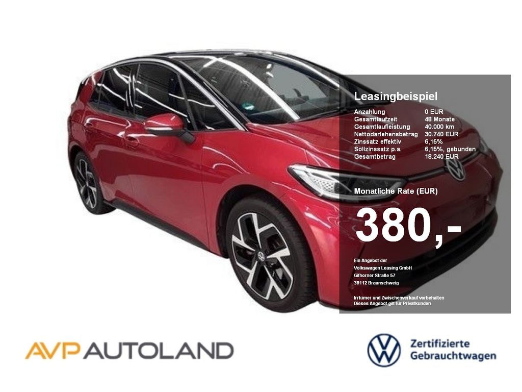 ID.3 Pro S | NAVI | ACC | LED | SITZHEIZUNG |