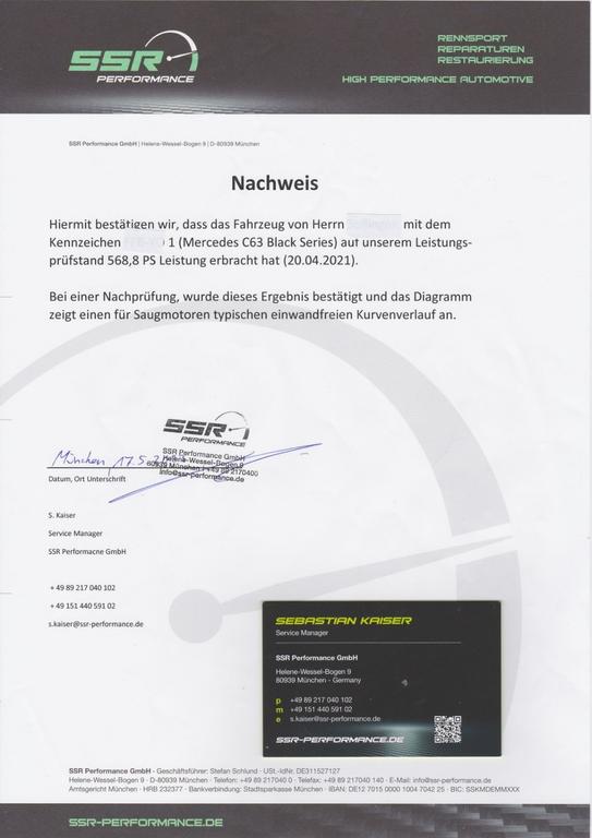 Mercedes-Benz C 63 AMG