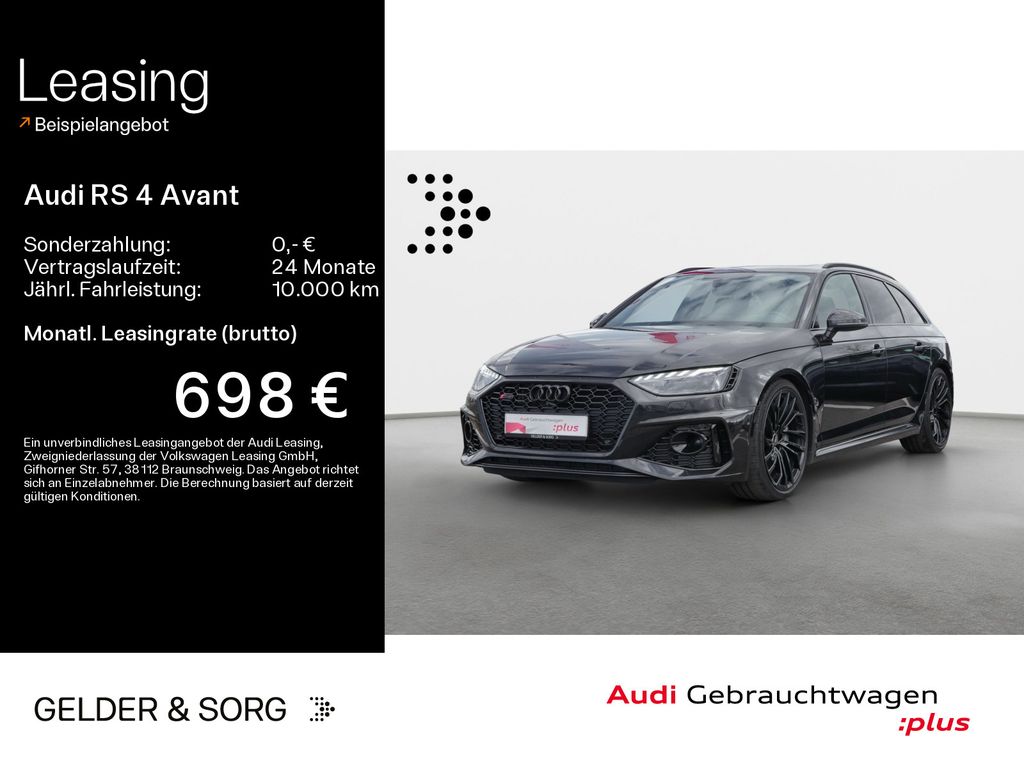 Audi RS 4 Avant quattro Matrix*B&O*HuD*Pano*360°
