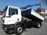 MAN 18.290 TGM Dreiseitenkipper Atlas 65.2 Kran 1.Hd - Offers