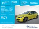 Volkswagen Golf VIII 2.0 TDI Life AHZV Kamera ACC LED Navi - mit Diesel-Antrieb: Gelb, Ambiente-Beleuchtung, Limousine