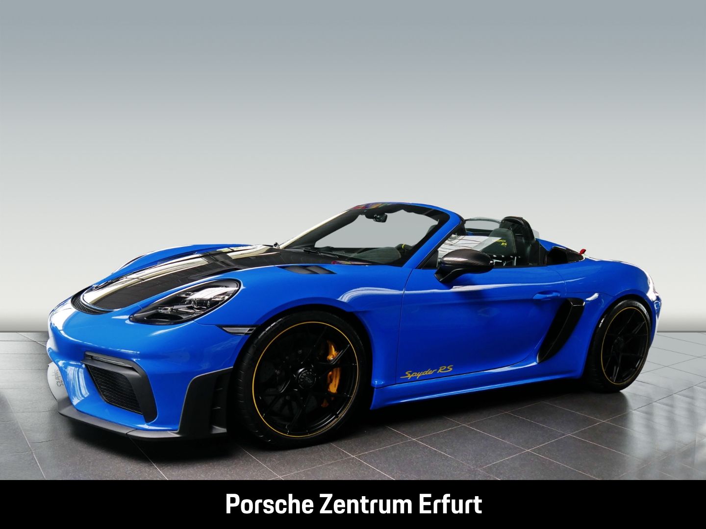 Porsche 718 Spyder Boxster RS Weissach sharkblue Individ imagem 2