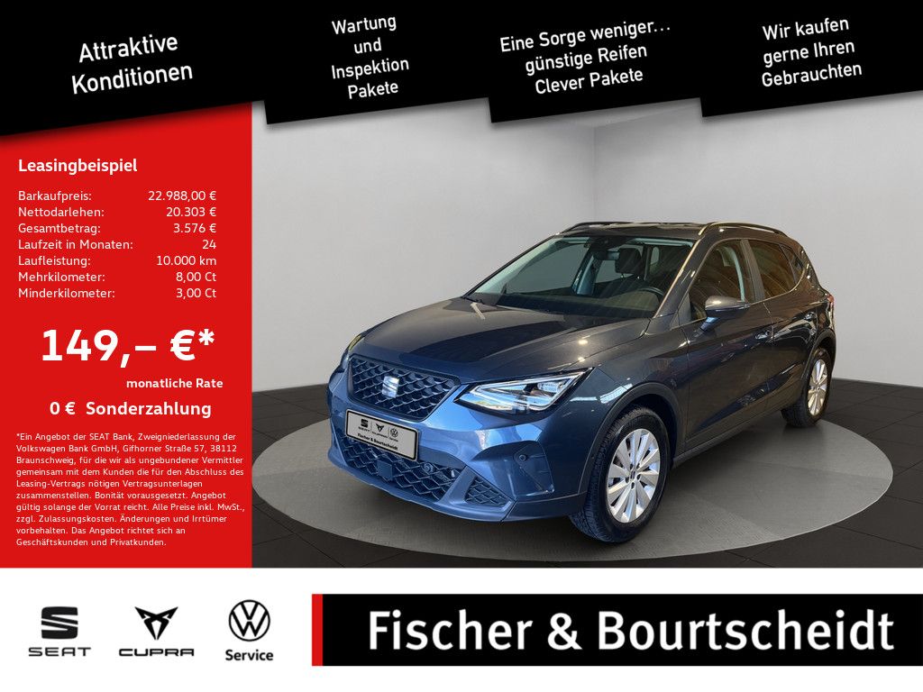 Seat Arona 1.0 TSI Style KAMERA NAVI ACC FACEL. LED