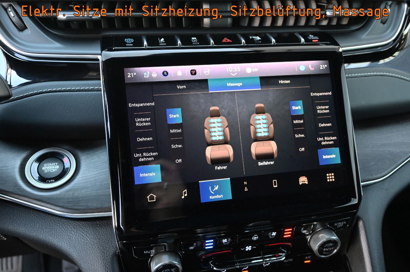 Fahrzeugabbildung Jeep Grand Cherokee 2.0 4xe PHEV Overland°UVP 93.580€