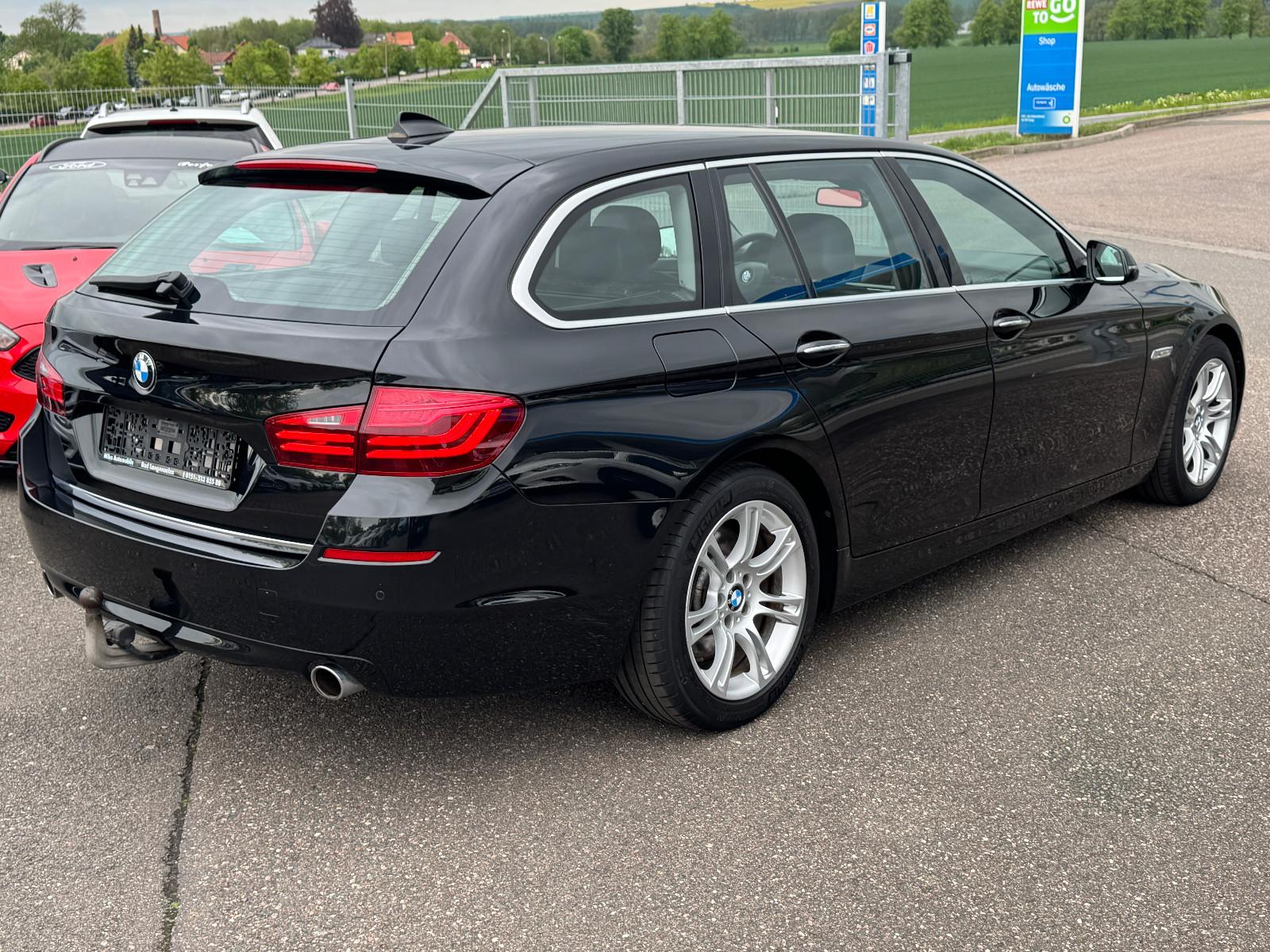 BMW 535D TOURING 3.0 313ch - BVA - CUIR - ATTELAGE - PLEINS PHARES XÉNON - SIÈGES CHAUFFANTS