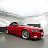 BMW e36 320i Cabrio Hellrot TÜV Schalter - BMW 320 aus 1993