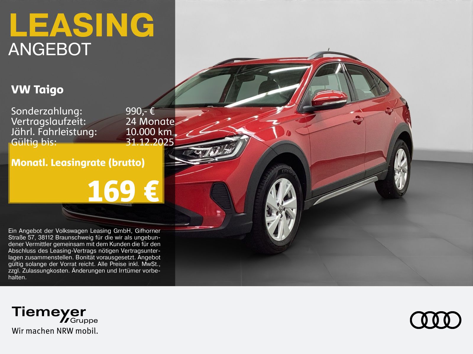 Volkswagen Taigo 1.0 TSI LIFE CLIMATRONIC SITZHZ