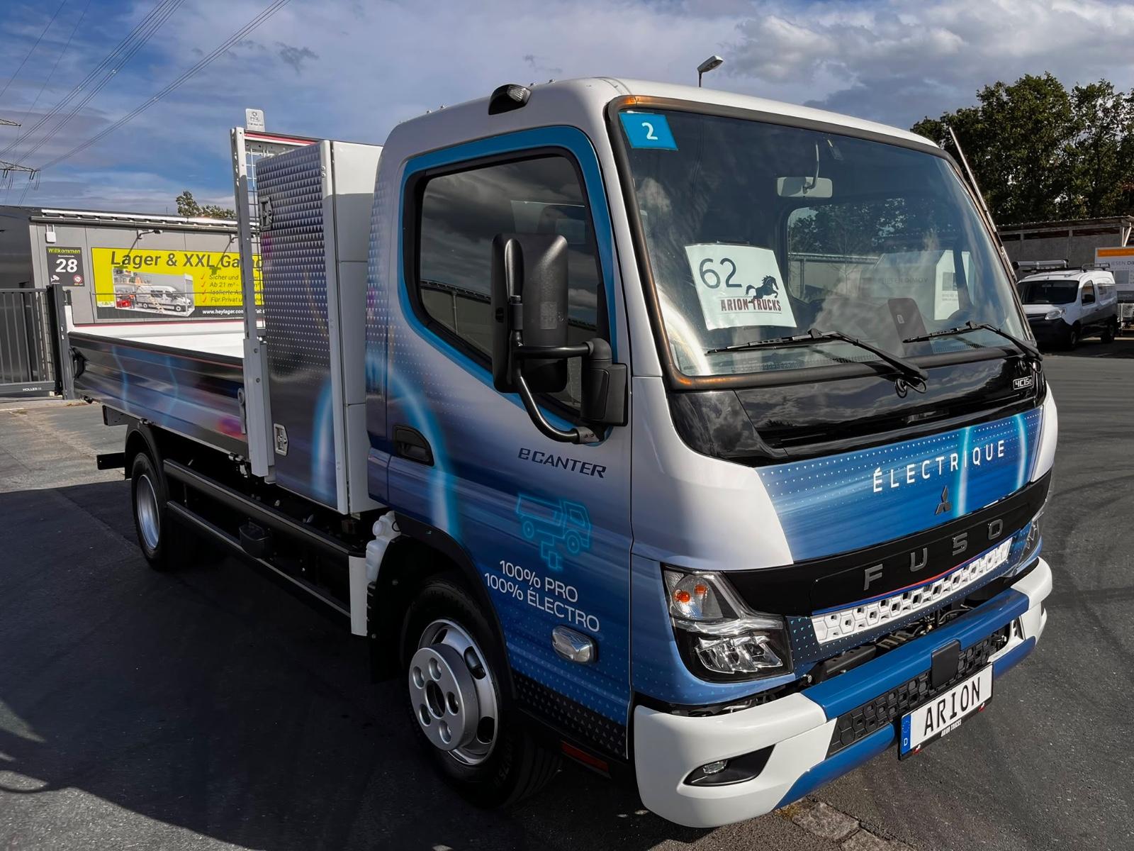FUSO 4C15 e-Canter/AC/Electric/3Seats/Kipper/JPM/