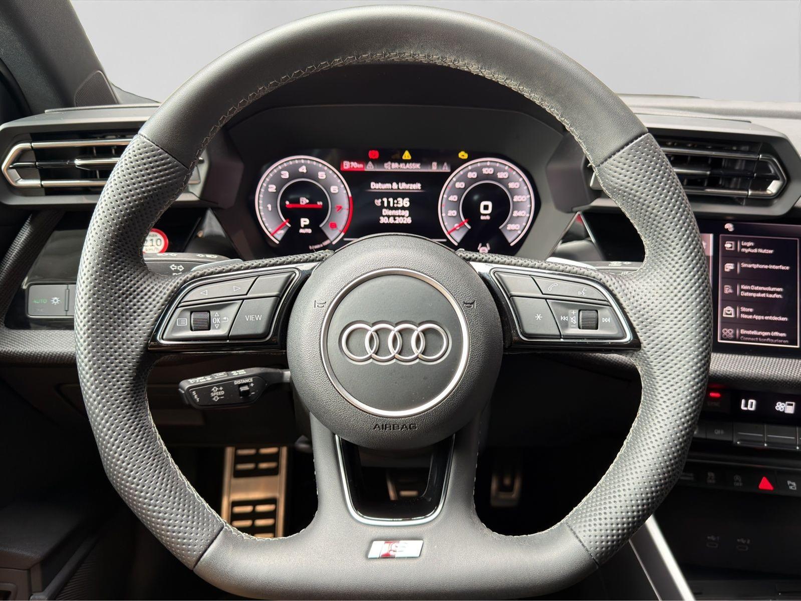 Audi A3 LIMO 30 TFSI S LINE LM17 SPORTSITZE NAVI+ KAM, миниатюра 9