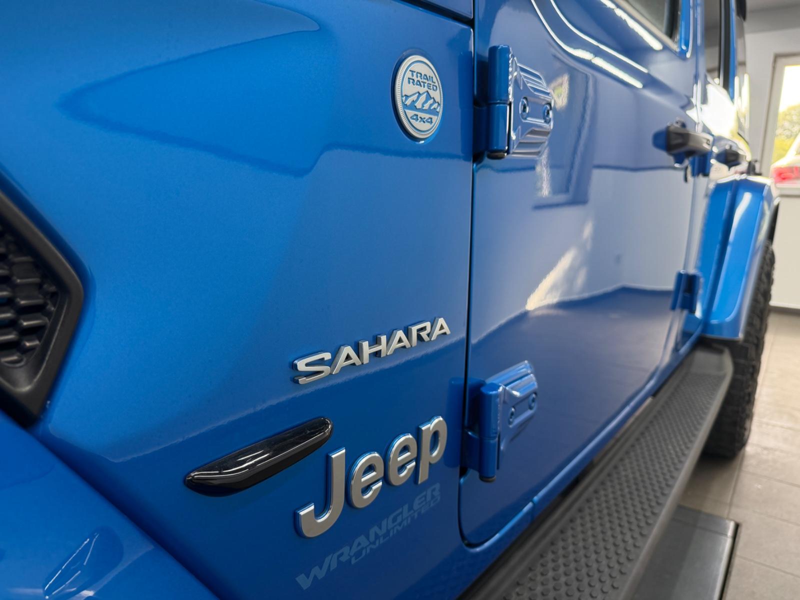 Jeep Wrangler 2.0 4XE Unlimited Sahara*Hydro Blue*LED, миниатюра 12