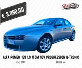 Alfa Romeo 159 1.9 JTDm 16V Exclusive Q-Tronic - silberne Alfa Romeo 159