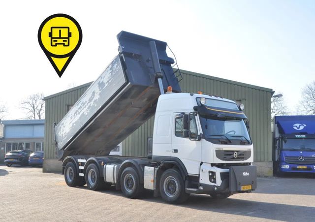 Volvo FMX 460 8X4R EURO 5 2012. GEÏSOLEERDE KIPPER.NL-