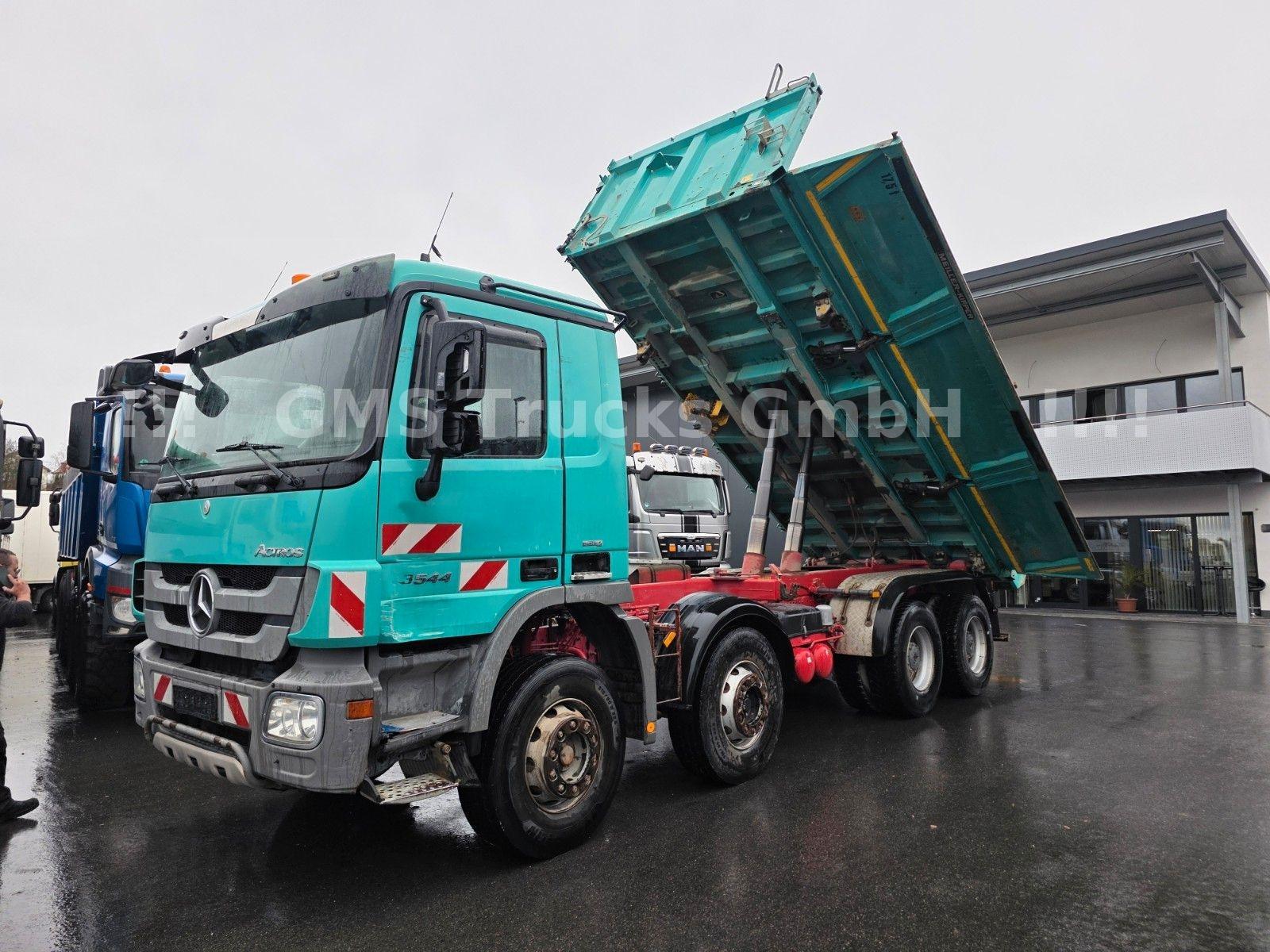 Mercedes-Benz Actros 3544 4144 / EPS / 8X4 / Meiller BORDMATIK