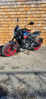 Triumph Trident 660 Triple Tribute Top Zustand Garntie - Triumph Trident 660 Triple Tribute