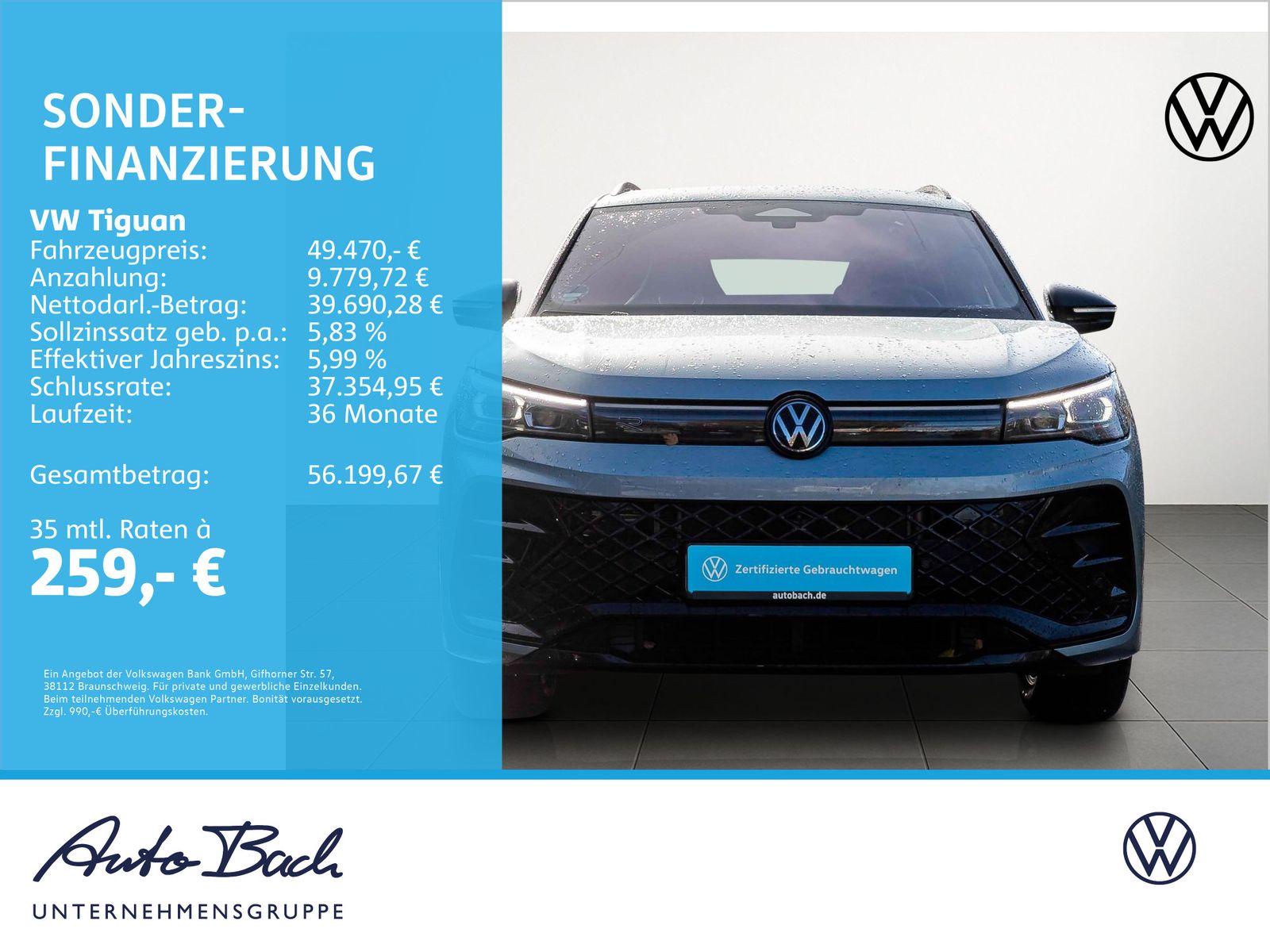 Volkswagen Tiguan 2.0 TDI DSG R-Line 4Motion, HD-Matrix-LED imagem 2