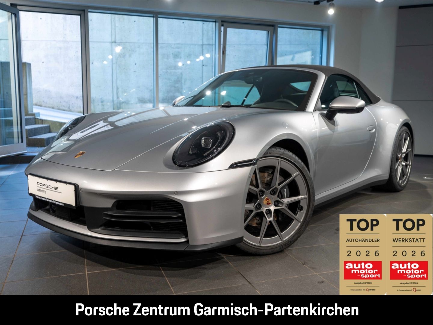 PORSCHE 992 911 Carrera Cabriolet Sportabgasanlage 360