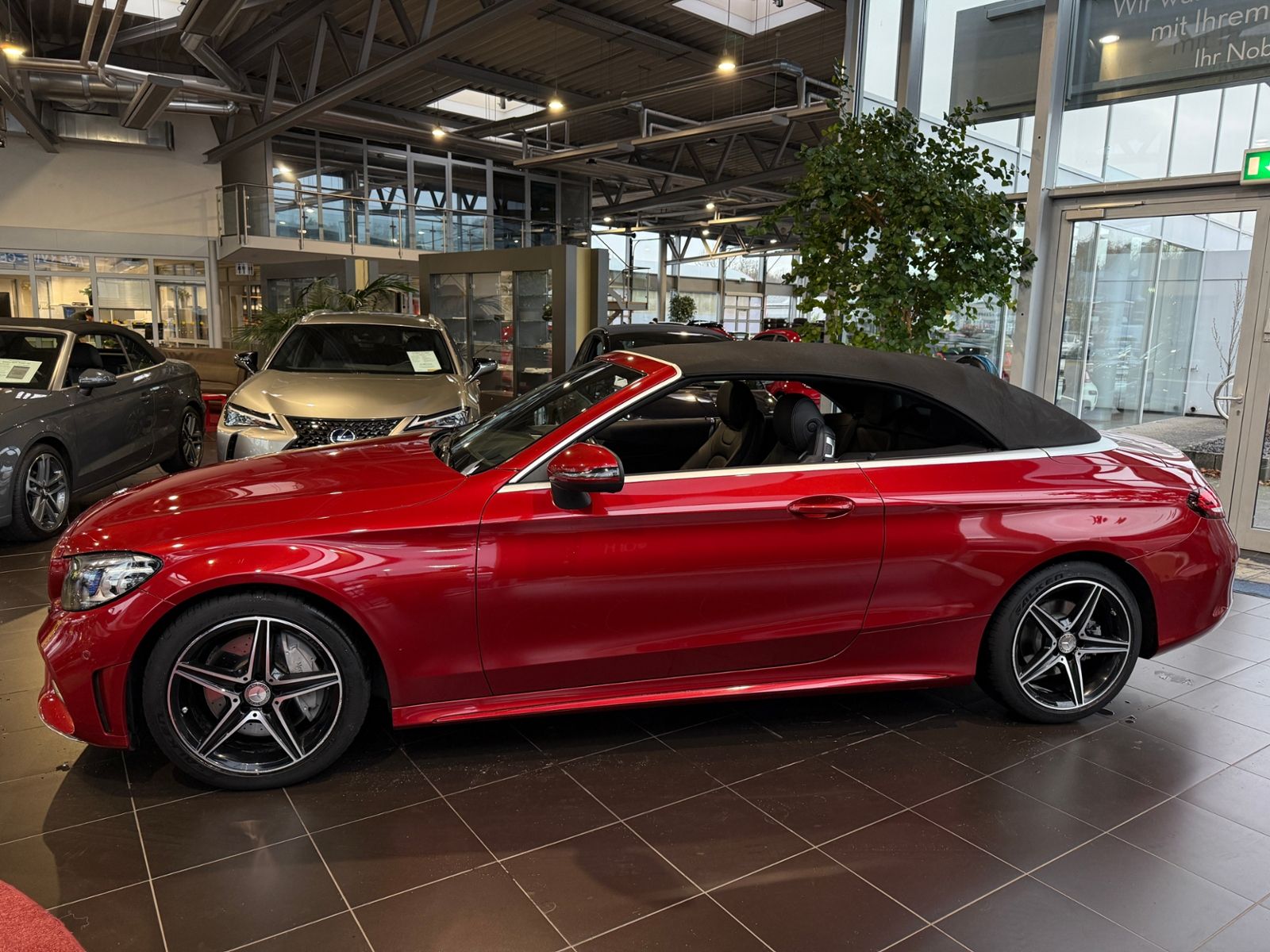 Fahrzeugabbildung Mercedes-Benz C 300 Cabrio AMG Line HUD LED RFK 18"