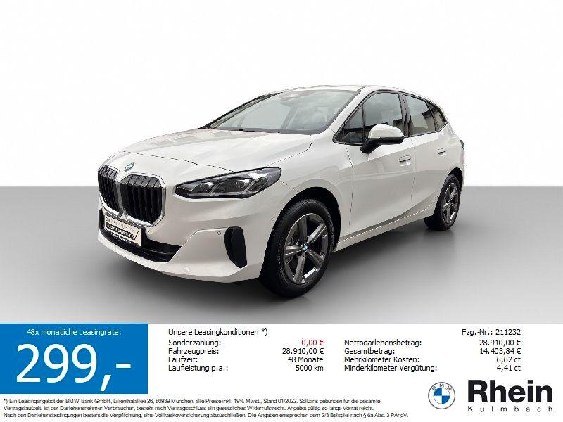 BMW 220i Active Tourer Navi AdapLED AHK Komfortzug.