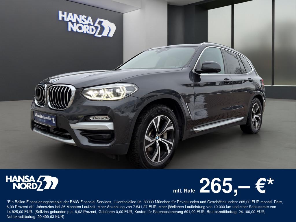BMW X3 xDrive30d xLine LED NAVI HUD PANO 19" AHK