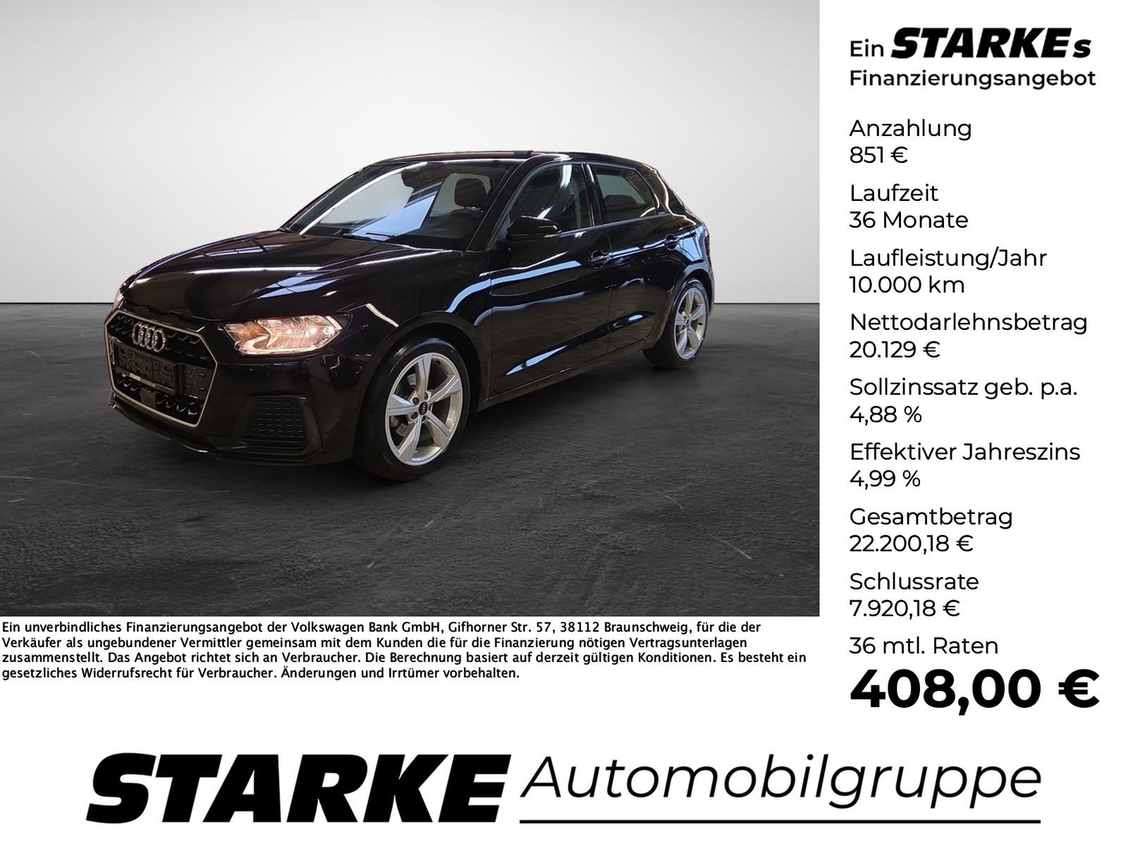 Audi A1 Sportback 35 TFSI advanced MMI Radio SHZ GRA 