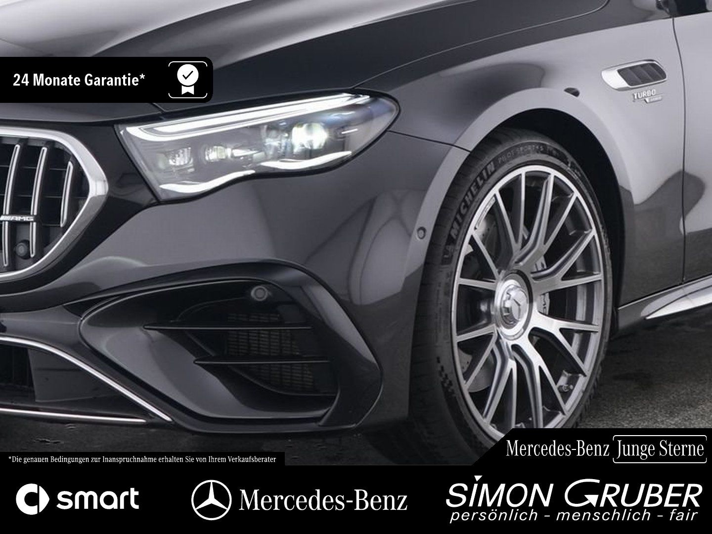 Fahrzeugabbildung Mercedes-Benz E 53 4M Hybrid AMG Pano Superscreen Carbon Drive