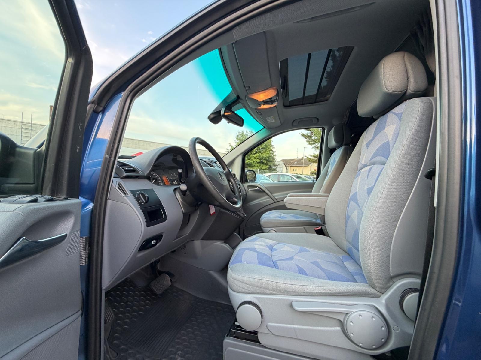 Mercedes-Benz Viano Fun Long 3.0 CDI V6 204 ch BVA / Couchage / Garantie 1 an / Chauffage auxiliaire / Toit ouvrant
