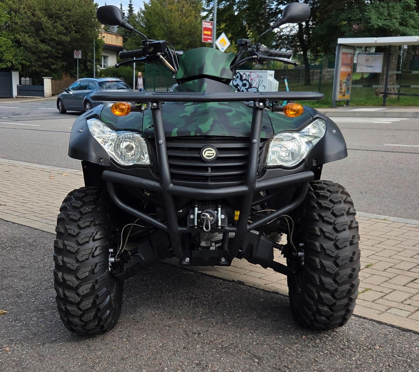 CFMOTO CF500 2014 — двигун 493 cm³, 37 HP (27kW)