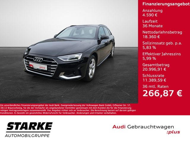 Audi A4 Avant 35 TDI S tronic advanced NaviPlus Virtu