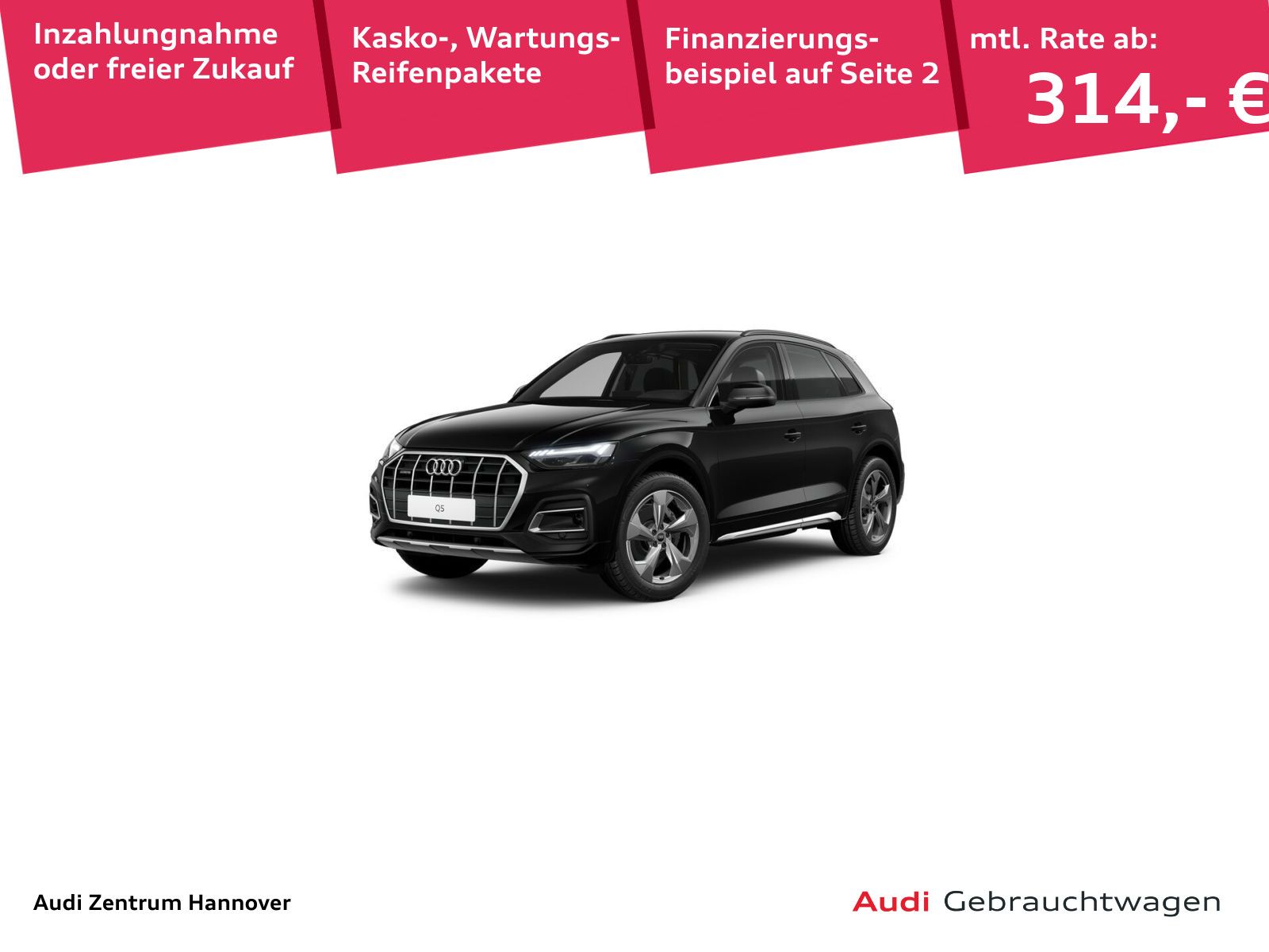 Audi Q5 advanced 40 TDI quattro virtual AHK