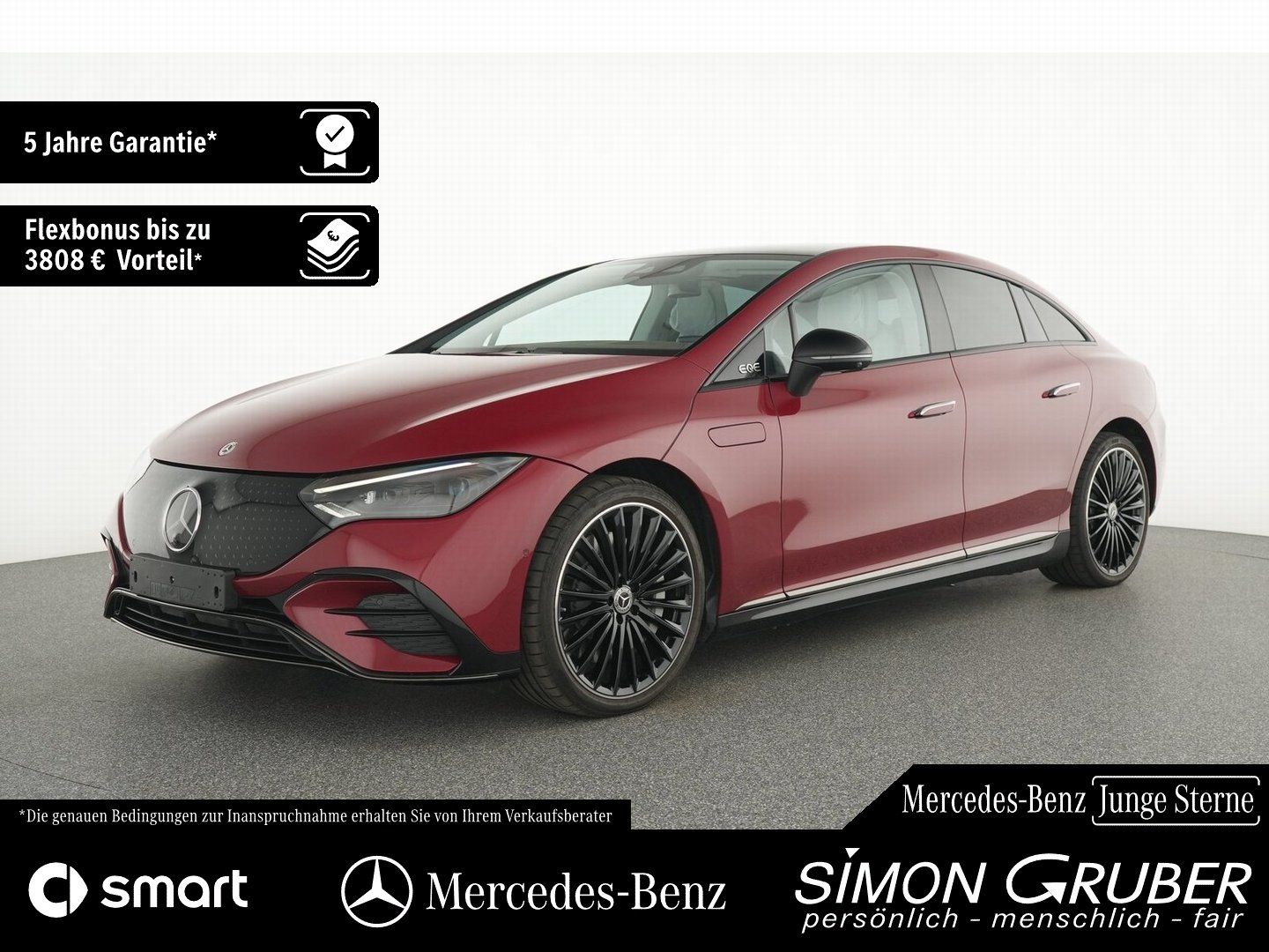 Fahrzeugabbildung Mercedes-Benz EQE 350+ AMG Pano HUD Burm Sitzklima Massage