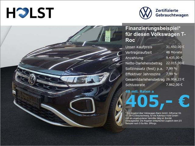 Volkswagen T-Roc 1.5TSI DSG Style AHK GJR LED ACC NAVI Mass