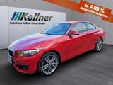 BMW 220 i Coupe*PDC vo+hi*Klimaautom*Alu*+ZV+Bordcom - rote BMW 220