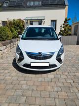 Opel Zafira Tourer, 7 Sitze, Winterreifen neuwertig - weiße Opel Zafira Tourer