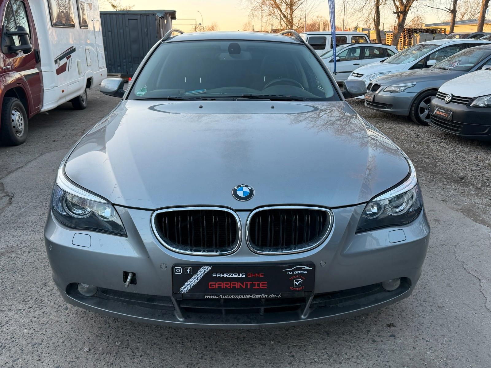 BMW 523 2006 — interior