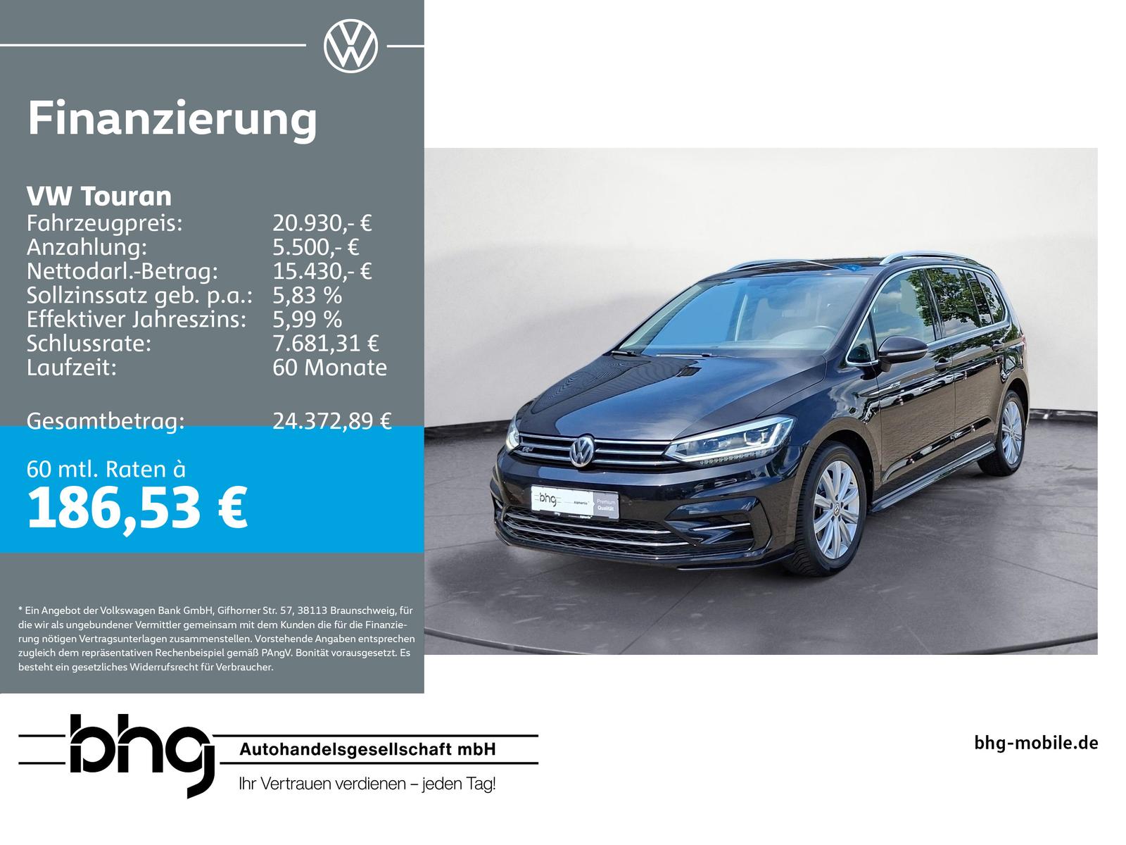 Volkswagen Touran 1.8 TSI DSG HIGHLINE R-LINE #ACC #KAMERA