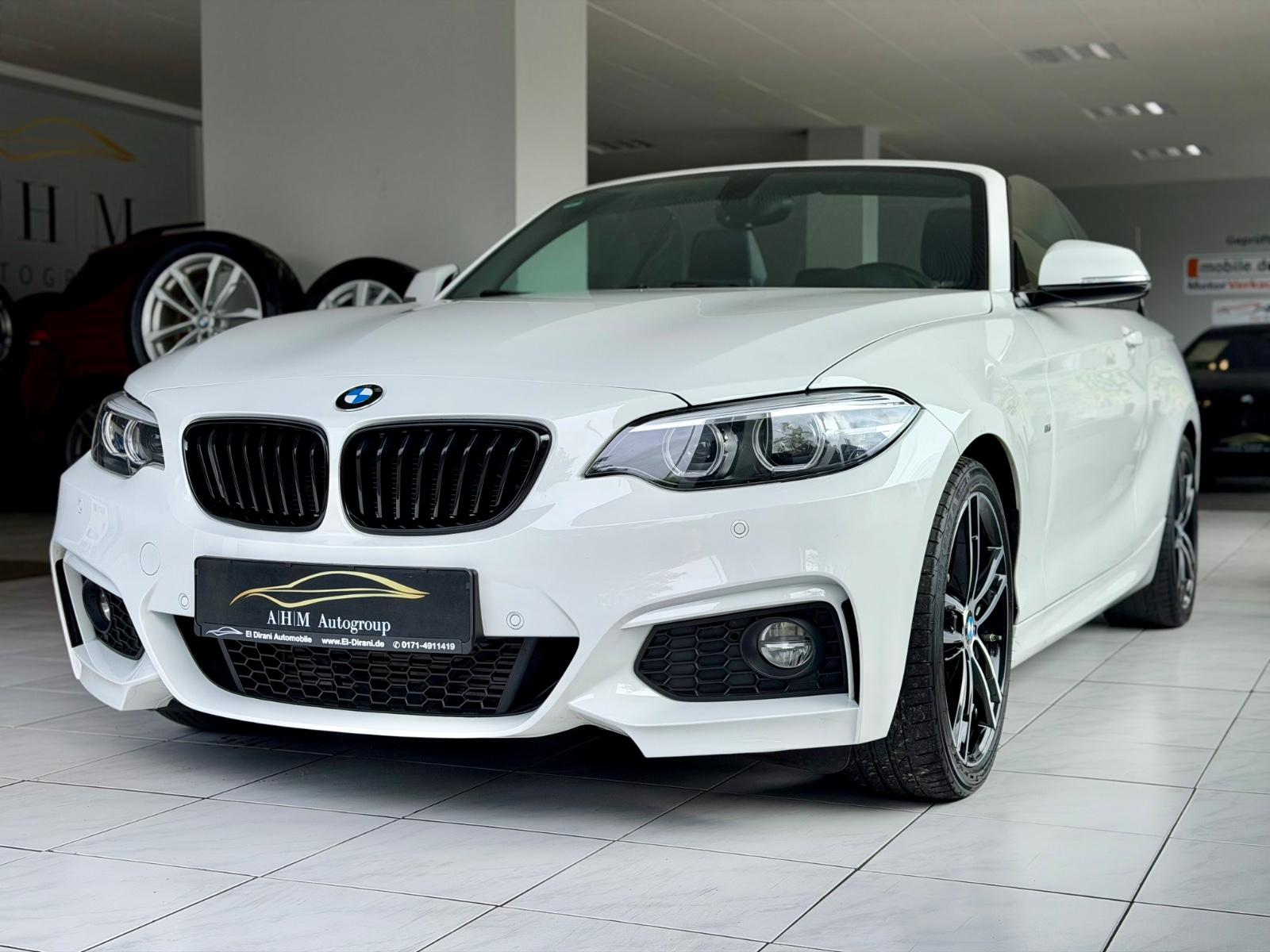 BMW 220d Cabrio M Sport/33T KM!/Keyless/NaviProf/LED