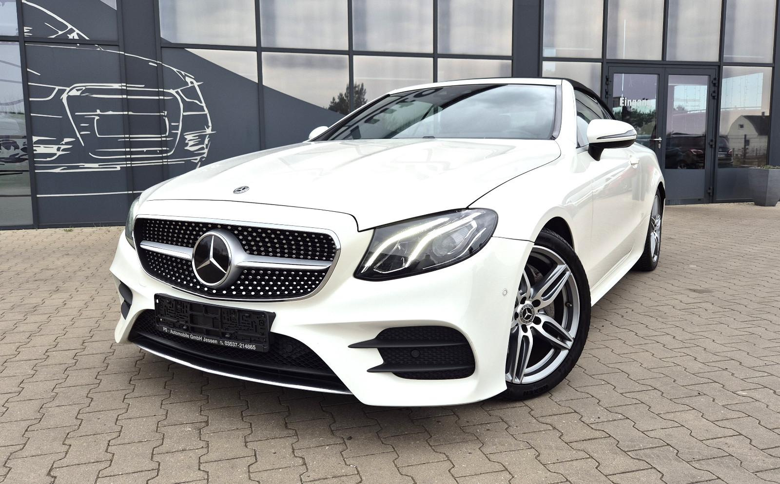 Mercedes-Benz Cabrio E 220 d*LED*Navi*Leder*ACC*AMG-Line