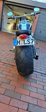 Harley-Davidson Warneke & Faust Custombike Softail mit Lift - HARLEY-DAVIDSON CHOPPER CUSTOM