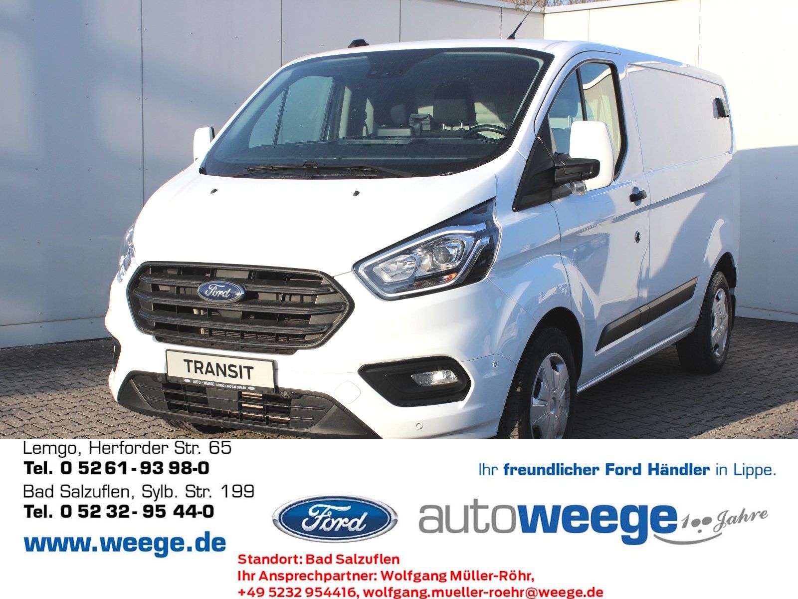 Fahrzeugabbildung Ford Transit Custom 340 L1 Trend Service-Line