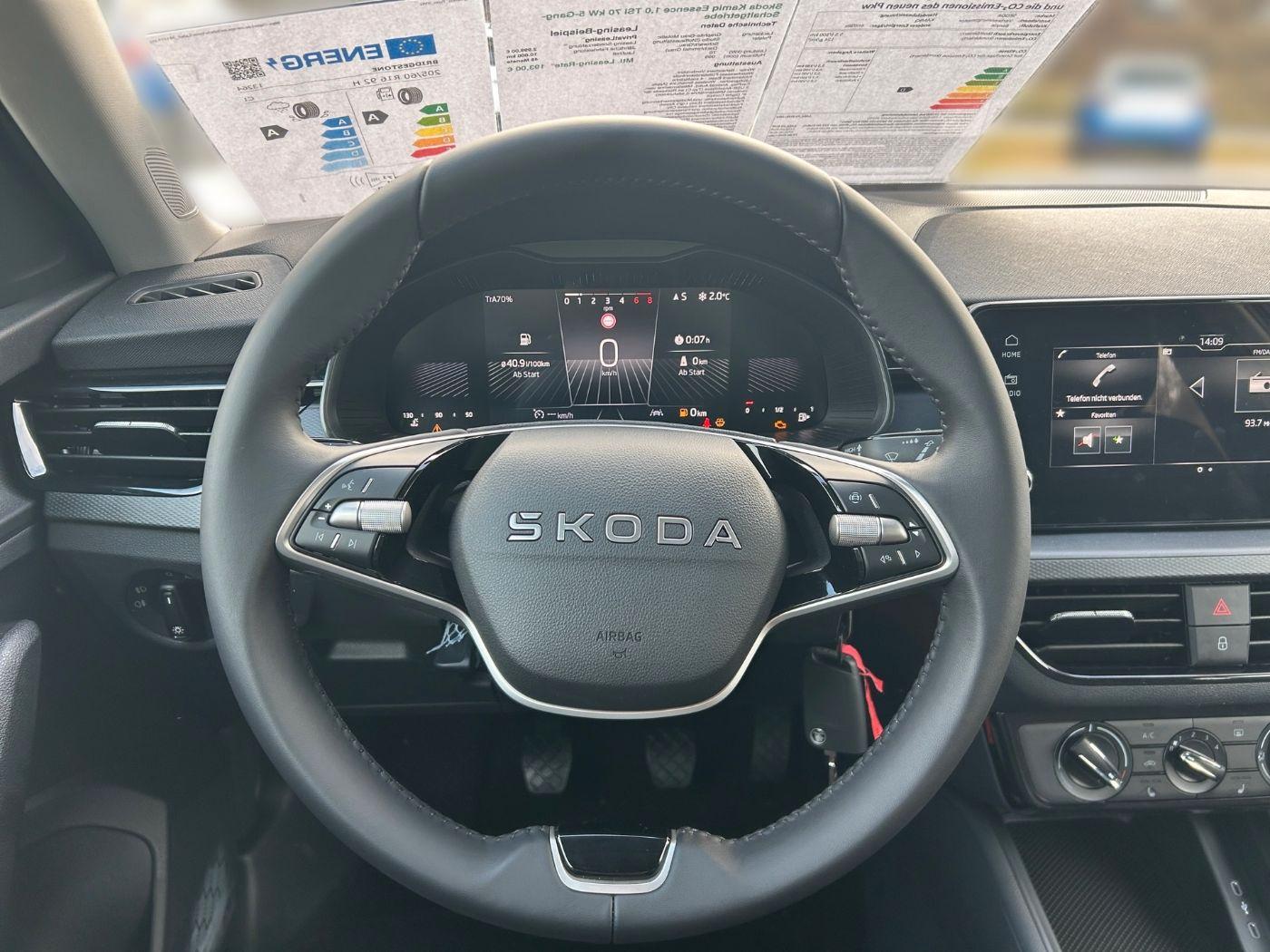 Skoda Kamiq 1.0 TSI Essence LM Facelift LED PDC SHZ, миниатюра 8